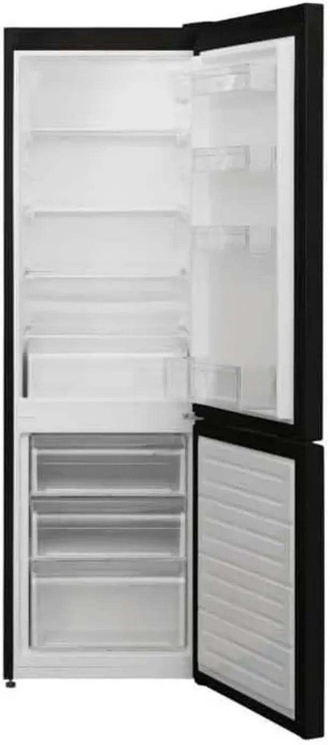Réfrigérateur Congélateur Bas 268L Noir - Continental Edison