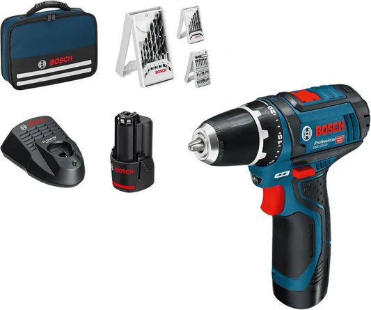 Perceuse-Visseuse Bosch 12V avec 2 Batteries, Chargeur et Accessoires