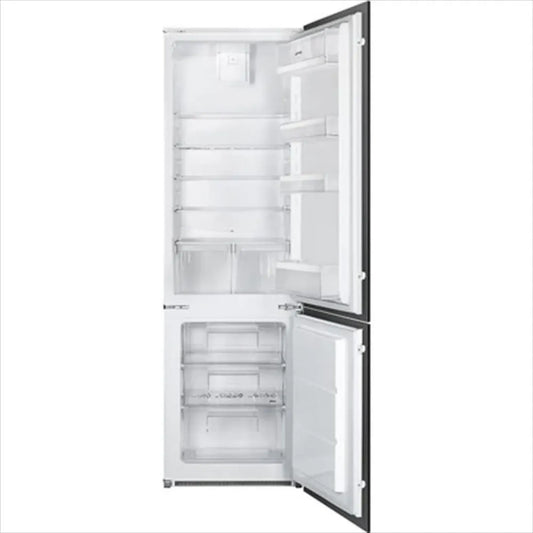 Réfrigérateur combiné encastrable SMEG 268L, 178 cm, froid brassé